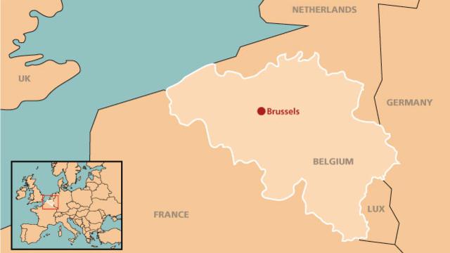 Harta Bruxelles