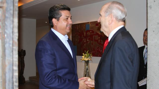 Presedintele Nelson in Mexic