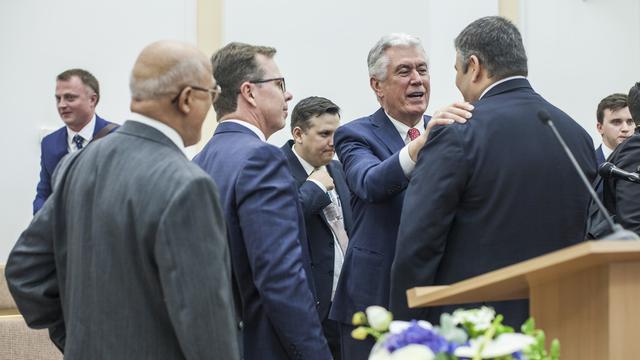 Vizita presedintelui Uchtdorf