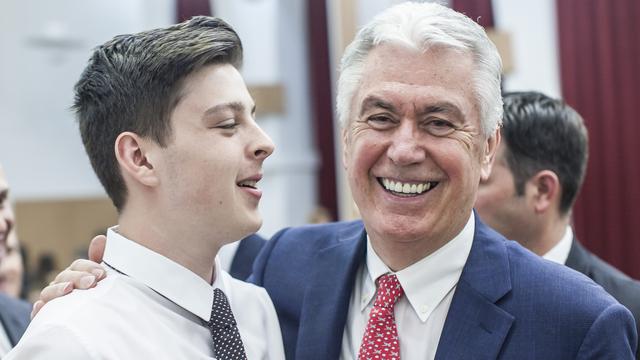 Vizita presedintelui Uchtdorf