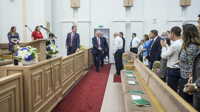 Vizita presedintelui Uchtdorf