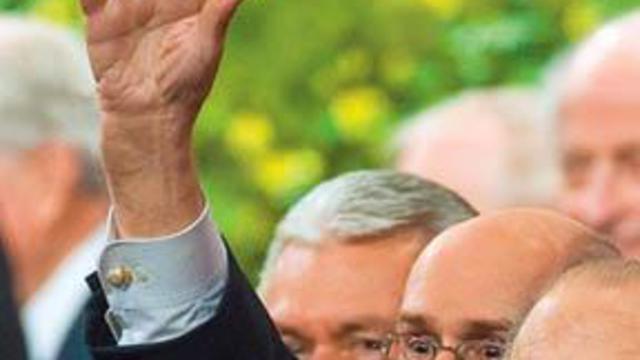 Președintele Thomas S. Monson a slujit ca al 16-lea președinte al Bisericii lui Isus Hristos a Sfinților din Zilele din Umră începând din 3 februarie 2008.